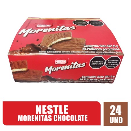 GALLETAS MORENITAS NESTLE X 24UND