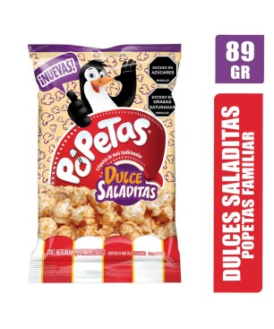 POPETAS FAMILIAR DULCE SALADITAS X 89.6GR