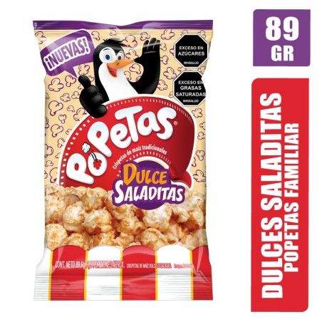 POPETAS FAMILIAR DULCE SALADITAS X 89.6GR