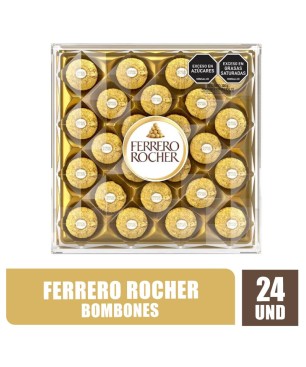CHOCOLATE FERRERO ROCHER DIAMANTADA X 24UND