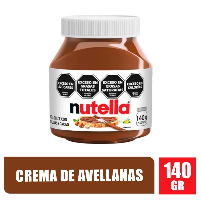 CREMA DE NUTELLA DE AVELLANAS X 140GR