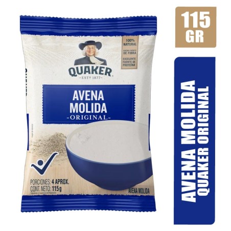 AVENA MOLIDO QUAKER X 115GR