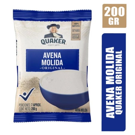 AVENA MOLIDO QUAKER X 200GR