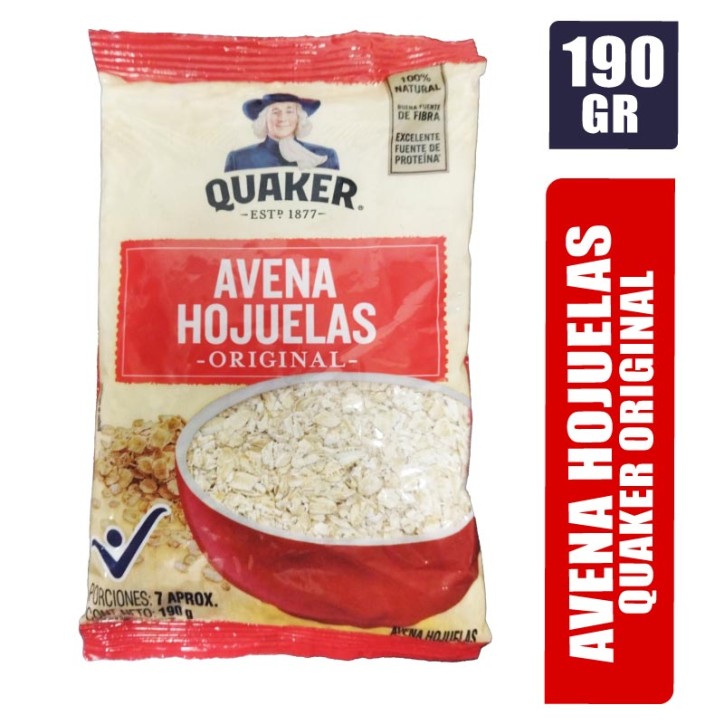 AVENA HOJUElAS QUAKER X 190GR