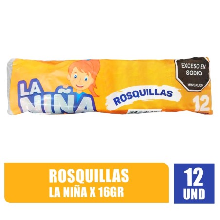 ROSQUILLAS LA NIÑA 16GR X 12UND