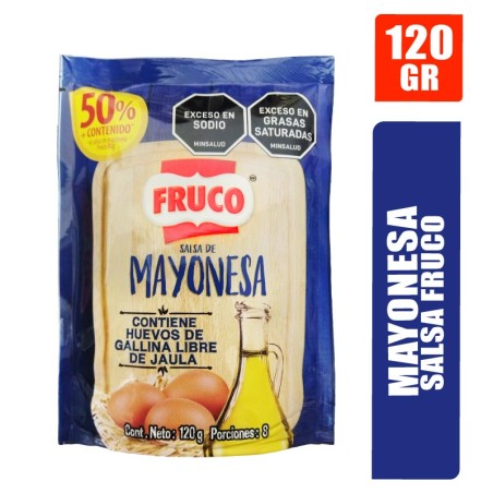 MAYONESA FRUCO DOYPACK X 120GR
