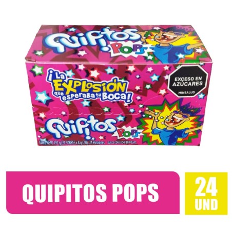 QUIPITOS POPS X 24UND