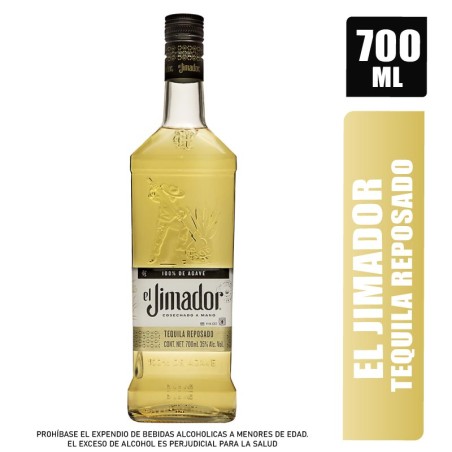 TEQUILA EL JIMADOR REPOSADO X 700ML