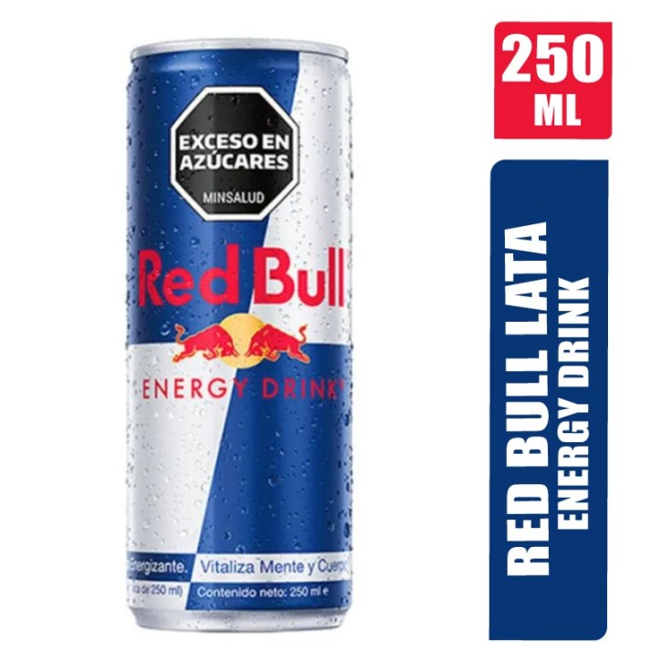 BEBIDA ENERGIZANTE RED BULL X 250ML
