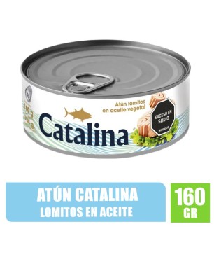 ATÚN CATALINA LOMITOS EN ACEITE X 160GR