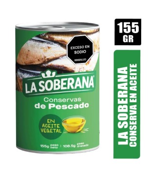 SALMON SOBERANA ACEITE X 155GR