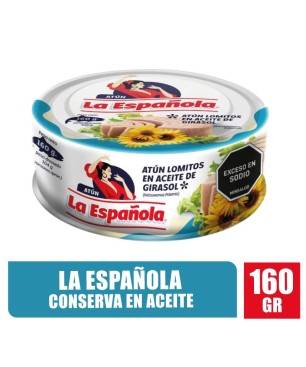 ATUN LOMITOS ESPAÑOLA EN ACEITE X 160GR