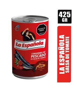 SARDINA CILINDRICA ESPAÑOLA X 425GR