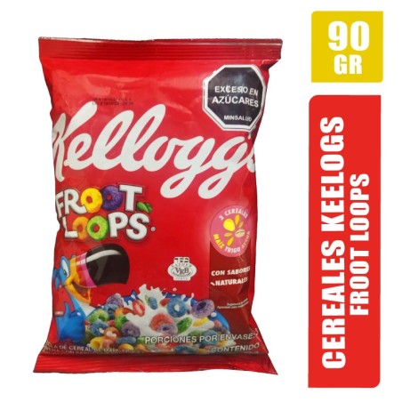 CEREAL FROOT LOOPS PAKETON X 90GR