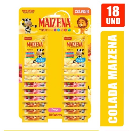 COLADA MAIZENA EN TIRA 28GR X 18UND