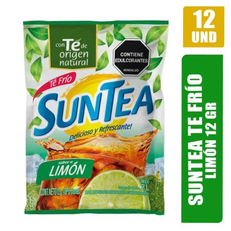 REFRESCO SUNTEA LIMÓN 12GR X 12UND