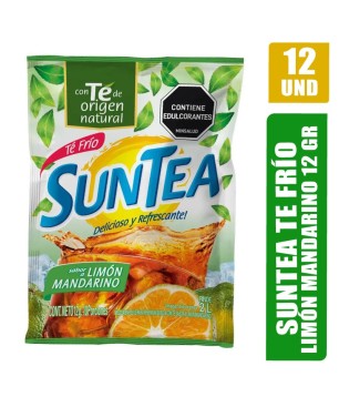 REFRESCO SUNTEA LIMÓN MANDARINO 12GR X 12UND