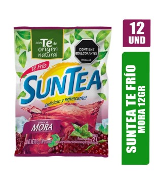 REFRESCO SUNTEA MORA 12GR X 12UND
