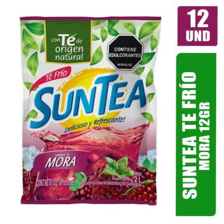 REFRESCO SUNTEA MORA 12GR X 12UND