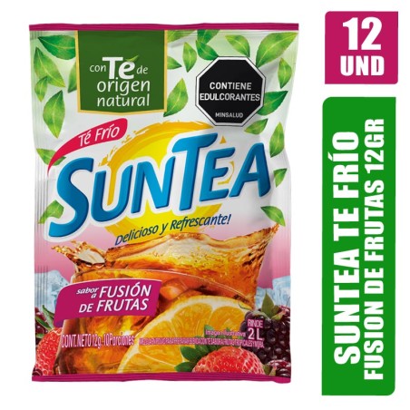 SUNTEA FUSION DE FRUTAS 20GR X 12UND