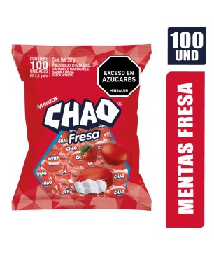 MENTA CHAO FRESA X 100UND
