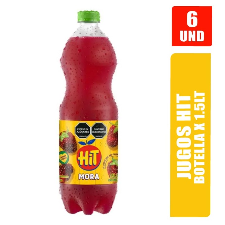 JUGOS HIT BOTELLA 1.5LT X 6UND