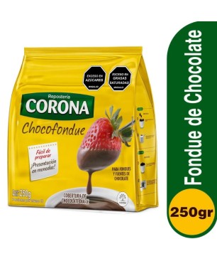 COBERTURA CORONA CHOCOFONDUE X 250GR