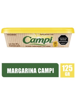 MARGARINA CON SAL CAMPI X 125GR