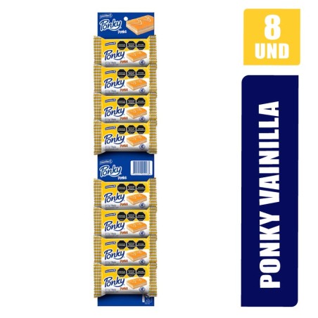 PASTEL PONKY VAINILLA X 8UND