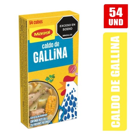 CALDO DE GALLINA MAGGI DISPLAY X 54UND