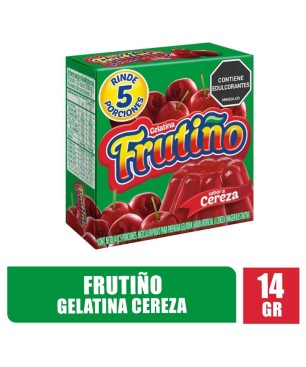 GELATINA FRUTIÑO CEREZA X 14GR