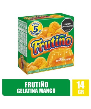 GELATINA FRUTIÑO MANGO X 14GR