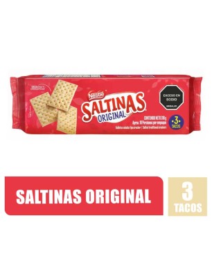 GALLETAS SALTINAS 3 TACOS X 318GR