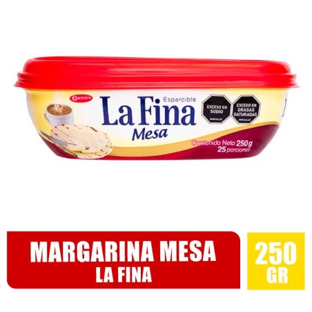 MARGARINA FINA MESA X 250GR