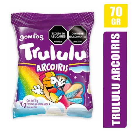 GOMITAS TRULULU ARCOIRIS X 70GR