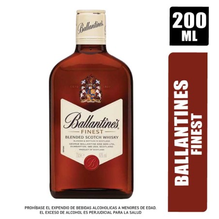 WHISKY BALLANTINES FINEST X 200ML