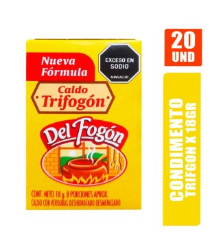 CONDIMENTOS TRIFOGON 18GR X 12UND