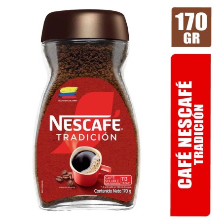 CAFE NESCAFE TRADICIONAL FRASCO X 170GR