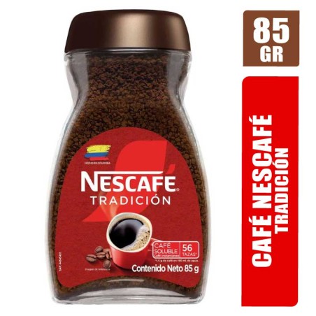 CAFE NESCAFE TRADICIONAL FRASCO X 85GR