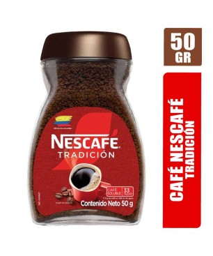 CAFE NESCAFE TRADICIONAL FRASCO X 50GR