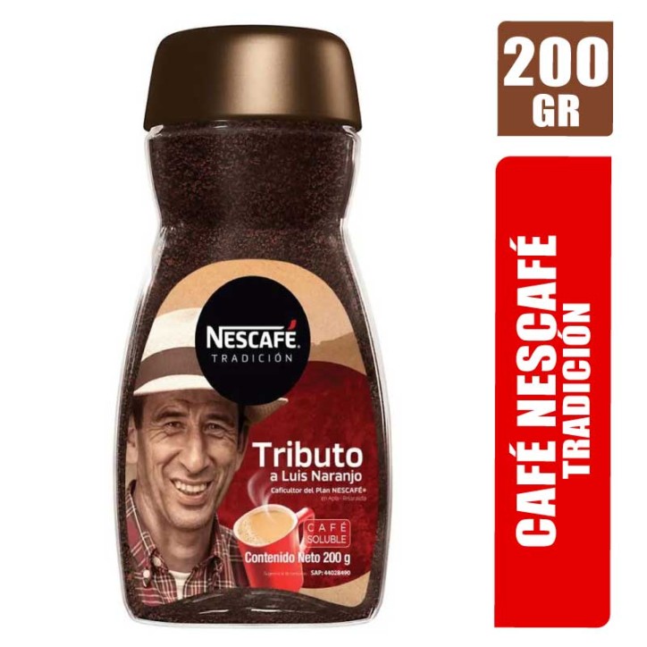 CAFE NESCAFE TRADICIONAL FRASCO X 200GR