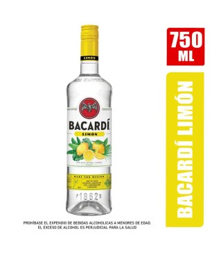 RON BACARDI LIMON BOTELLA X 750ML