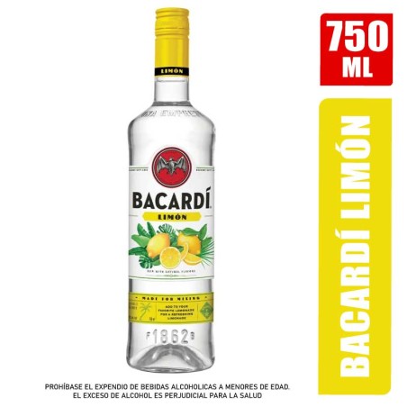 RON BACARDI LIMON BOTELLA X 750ML