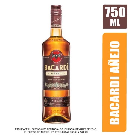 RON BACARDI AÑEJO X 750ML