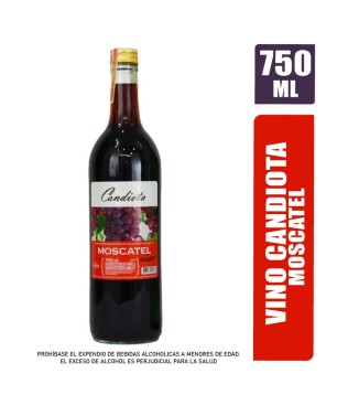 VINO MOSCATEL CANDIOTA 750ML