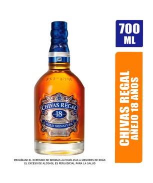 WHISKY CHIVAS REGAL 18 AÑOS X 700ML