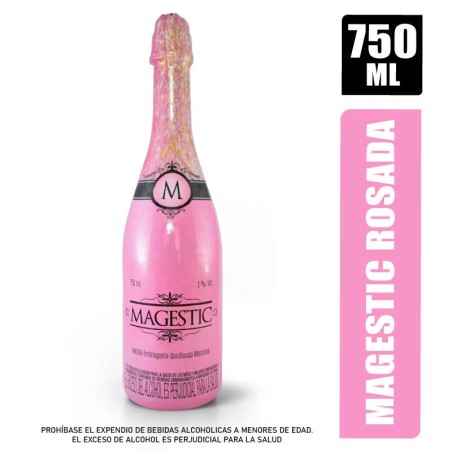 CHAMPAÑA MAGESTIC ROSADA X 750ML