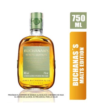 WHISKY BUCHANAN´S MALTS EDITION X 750ML