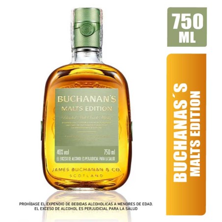 WHISKY BUCHANAN´S MALTS EDITION X 750ML