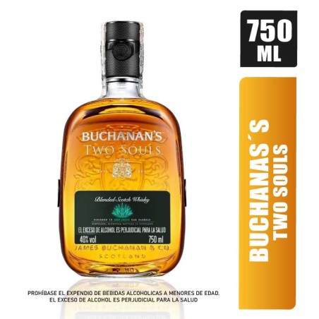 WHISKY BUCHANAN´S TWO SOULS X 750ML